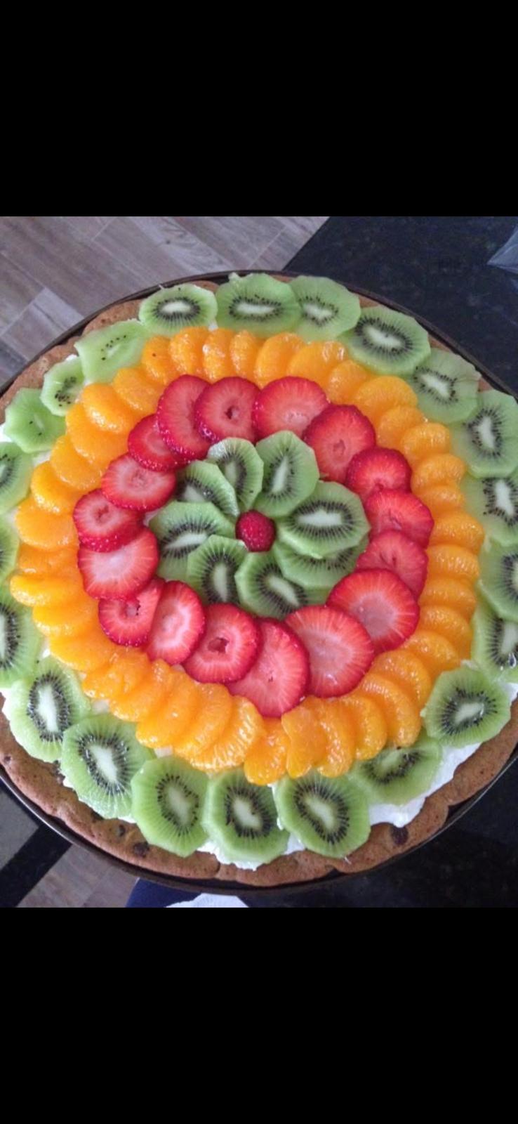 Strawberry & Kiwi Delight — handmade fruit pizza by Sugar Pizza, Gilbert AZ