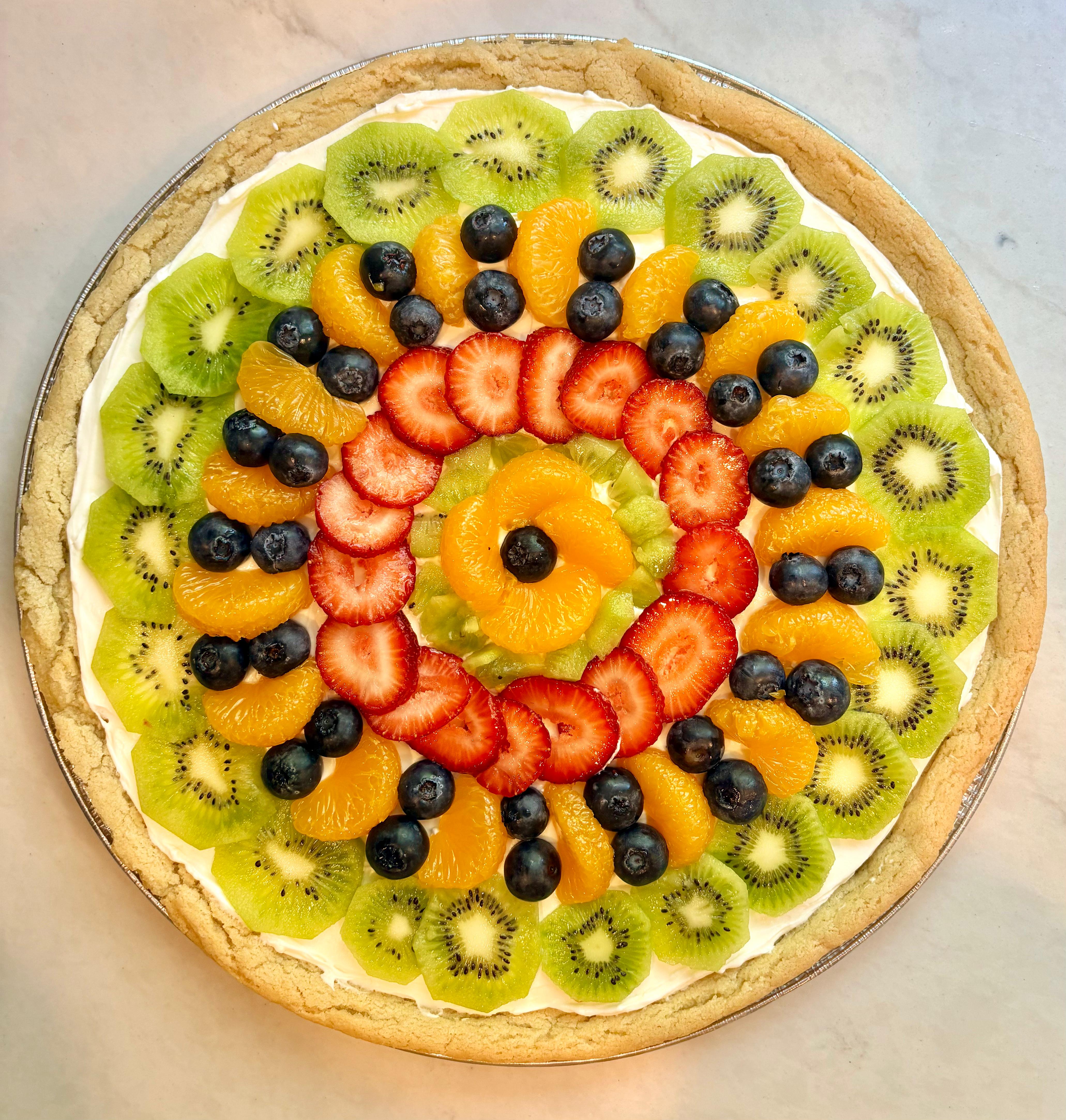 Citrus Garden — handmade fruit pizza by Sugar Pizza, Gilbert AZ